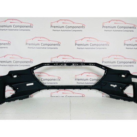 Audi Q8 E Tron Front Bumper Skin Genuine Black 2019 - 2023 [c18]