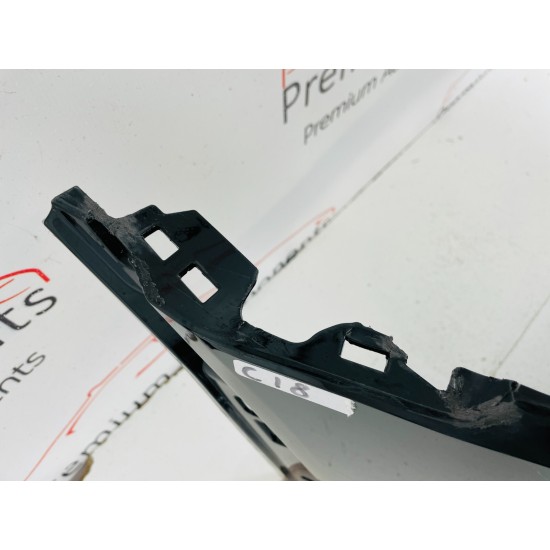 Audi Q8 E Tron Front Bumper Skin Genuine Black 2019 - 2023 [c18]