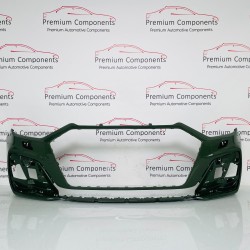 Audi A1 Front Bumper Skin Genuine Green S-line S1 Hatchback 2019 – 2023 [am17]