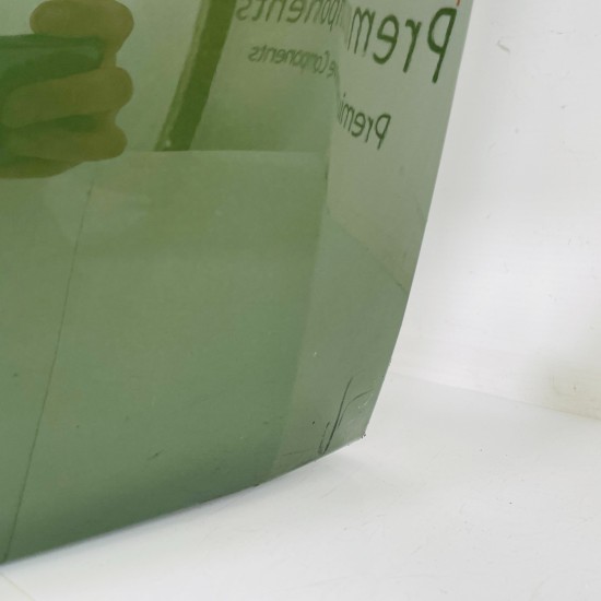 Audi A1 Front Bumper Skin Genuine Green S-line S1 Hatchback 2019 – 2023 [am17]