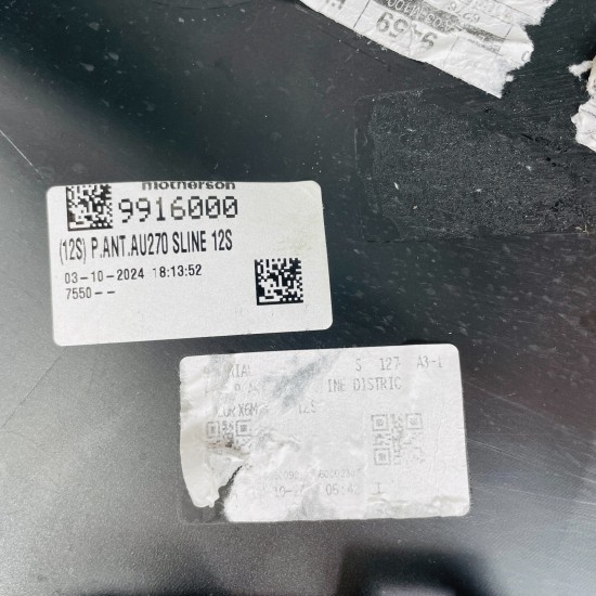 Audi A1 Front Bumper Skin Genuine Green S-line S1 Hatchback 2019 – 2023 [am17]