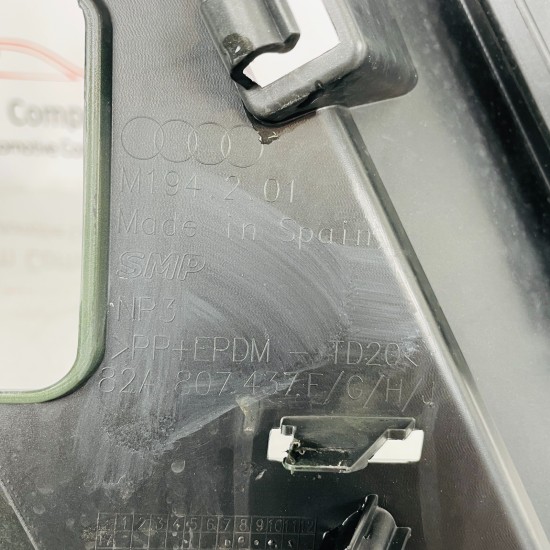 Audi A1 Front Bumper Skin Genuine Green S-line S1 Hatchback 2019 – 2023 [am17]