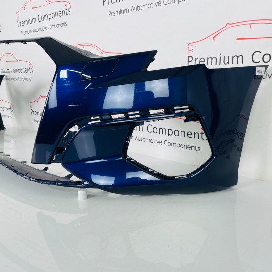 Audi A3 Front Bumper Genuine Blue Se Hatchback Sportback 2020 - 2024 [an147]