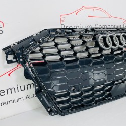 Audi A3 S-line Front Grill Genuine With Parking Sensor Holes 2020 - 2024 [am25]
