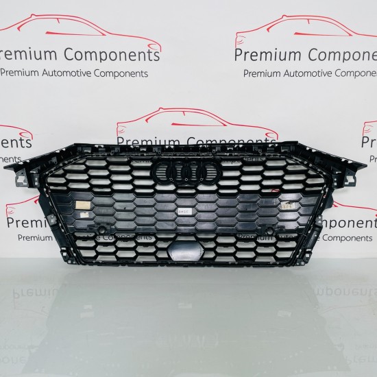 Audi A3 S-line Front Grill Genuine With Parking Sensor Holes 2020 - 2024 [am25]