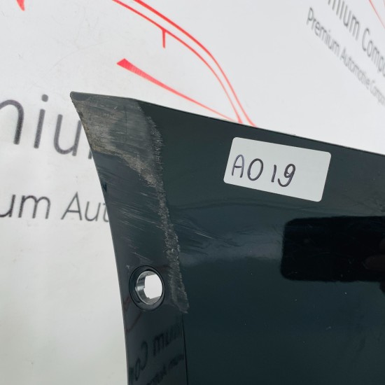 Audi A6 C8 Front Bumper Genuine Black Se Sport Avant Saloon 2018 - 2024 [ao19]