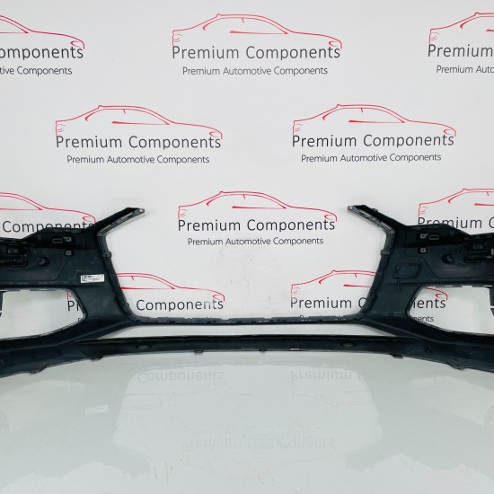 Audi A6 Front Bumper Genuine Black C8 Se Sport Avant Saloon 2018 - 2024 [ao18]