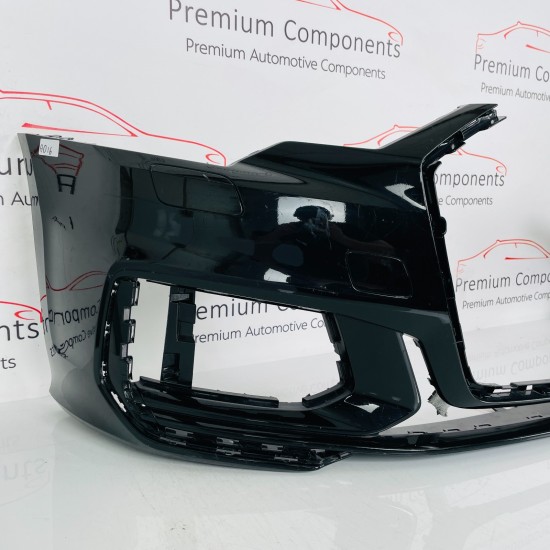 Audi A6 S Line Front Bumper Genuine Black C8 Avant Saloon 2018 - 2024 [ao16]