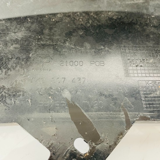 Audi A6 Front Bumper Genuine Grey C8 Se Sport Avant Saloon 2018 - 2024 [ao12]