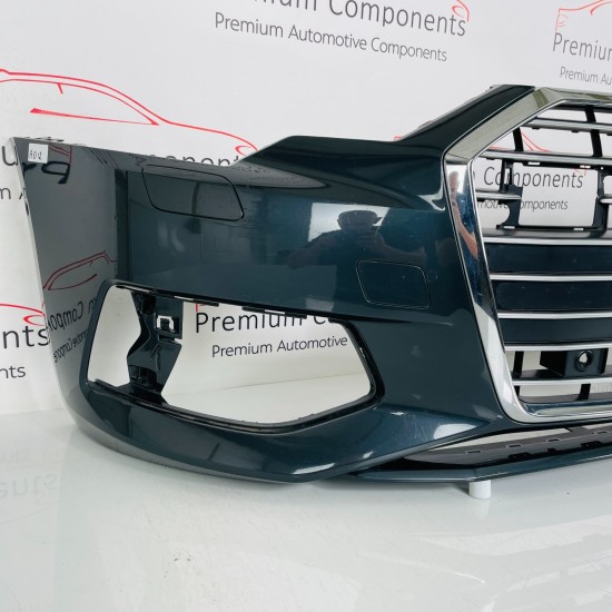 Audi A6 Front Bumper Genuine Grey C8 Se Sport Avant Saloon 2018 - 2024 [ao12]