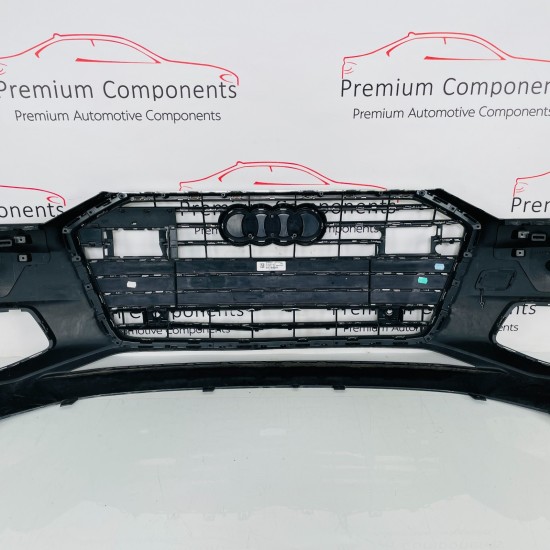 Audi A6 Front Bumper Genuine Grey C8 Se Sport Avant Saloon 2018 - 2024 [ao12]