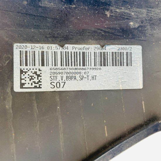 Audi A4 Front Bumper B9 Se Face Lift Genuine Blue With Grill 2019 - 2022 [ae10]