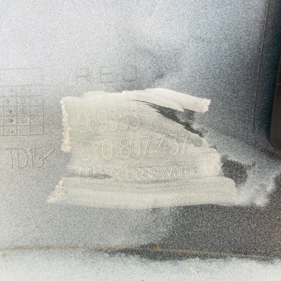 Audi A3 Front Bumper Skin Genuine White Se Hatchback Sportback 2020 - 2023 [aa6]