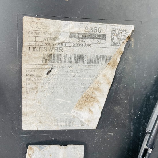 Audi A1 Front Bumper Genuine Blue Se Hatchback 2019 – 2023 [ap14]