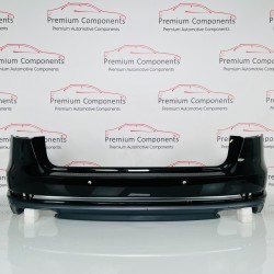 Audi A4 Rear Bumper Genuine Black S4 S-line B9 Avant Estate 2015 - 2018 [ao98]