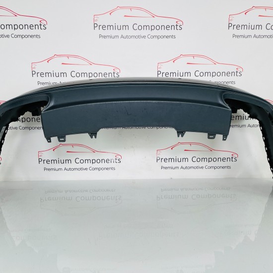 Audi A4 Rear Bumper Genuine Black S4 S-line B9 Avant Estate 2015 - 2018 [ao98]