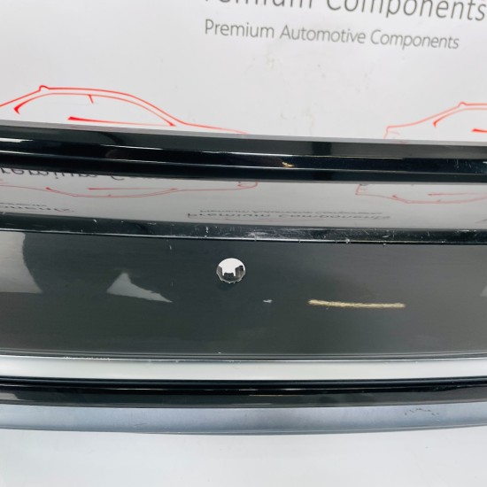 Audi A4 Rear Bumper Genuine Black S4 S-line B9 Avant Estate 2015 - 2018 [ao98]