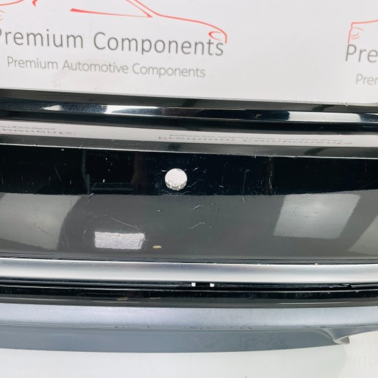 Audi A4 Rear Bumper Genuine Black S4 S-line B9 Avant Estate 2015 - 2018 [ao98]