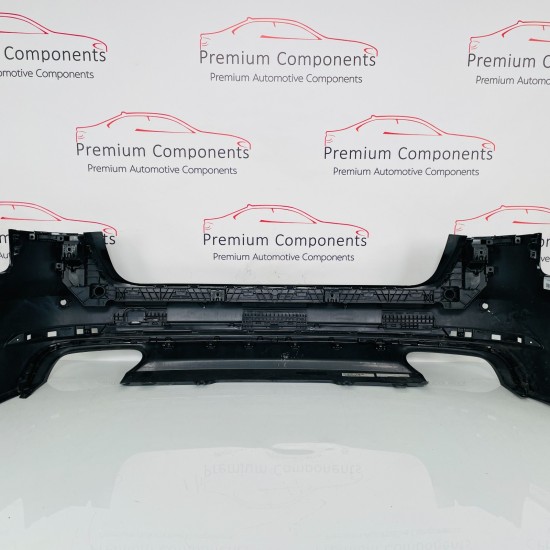 Audi A4 Rear Bumper Genuine Black S4 S-line B9 Avant Estate 2015 - 2018 [ao98]