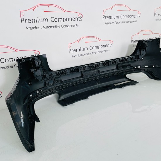 Audi A4 Rear Bumper Genuine Black S4 S-line B9 Avant Estate 2015 - 2018 [ao98]