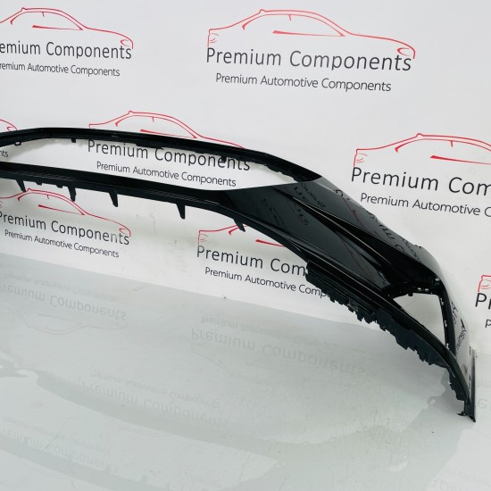 Audi Q8 E Tron Front Bumper Genuine Black With Jet Washers 2019 - 2023 [ao74]