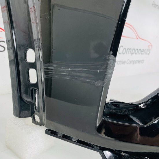 Audi Q8 E Tron Front Bumper Genuine Black With Jet Washers 2019 - 2023 [ao74]