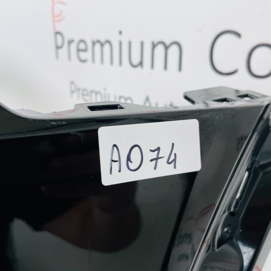 Audi Q8 E Tron Front Bumper Genuine Black With Jet Washers 2019 - 2023 [ao74]