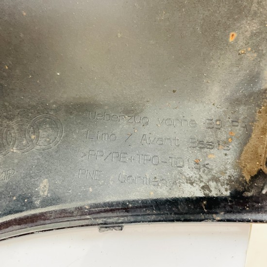 Audi A4 Front Bumper Skin Genuine Black B9 Se Face Lift 2019 - 2022 [al22]