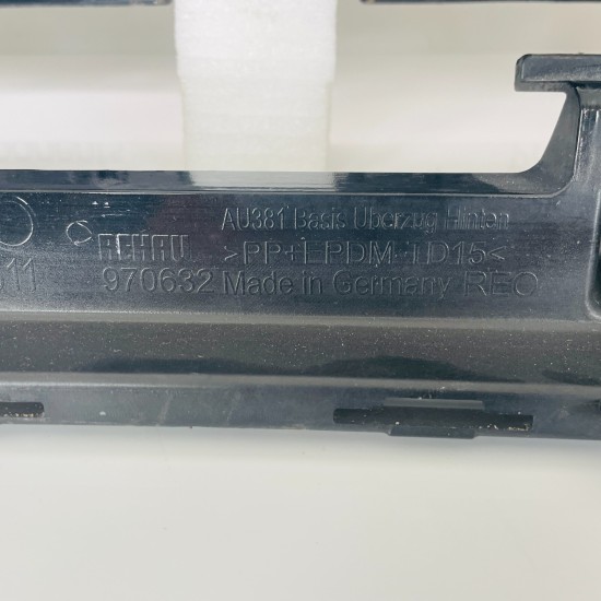 Audi A3 Saloon Rear Bumper Skin Genuine Black Se With Diffuser 2020 – 2023 [p20]