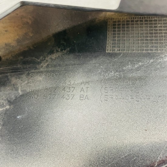 Audi A4 Front Bumper Skin Genuine Daytona Grey B9 S-line S4 2019 - 2022 [al30]