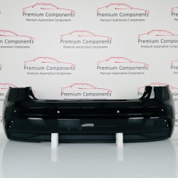Audi A1 Rear Bumper Genuine Black Se Basis With Diffuser 2019-2022 [s60]