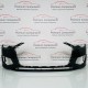 Audi A6 Front Bumper Skin Oem Black C8 Se Sport Avant Saloon 2018 - 2024 [aj34]