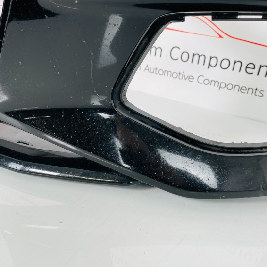 Audi A6 Front Bumper Skin Oem Black C8 Se Sport Avant Saloon 2018 - 2024 [aj34]
