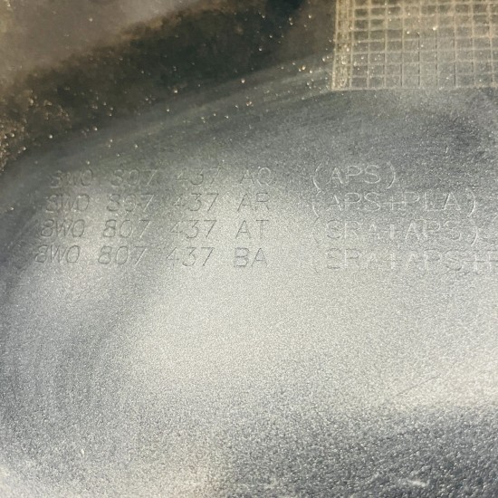 Audi A4 Front Bumper Skin Genuine Grey B9 S-line S4 2019 - 2022 [al25]