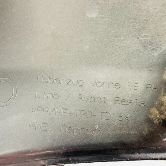 Audi A4 B9 Front Bumper Genuine Black Se Basis Face Lift 2019 - 2022 [aj104]