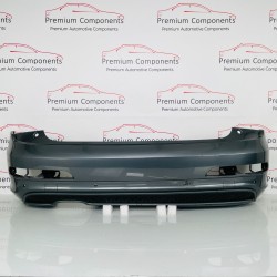 Audi Q3 Rear Bumper S Line Genuine Grey With Diffuser 2011 – 2015 [ap84]