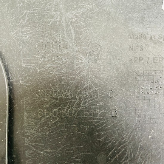 Audi Q3 Rear Bumper S Line Genuine Grey With Diffuser 2011 – 2015 [ap84]