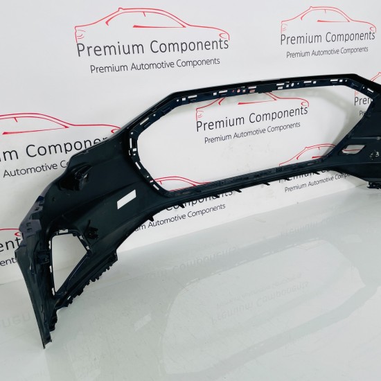 Audi Q8 E Tron Front Bumper Genuine Blue With Jet Washers 2019 - 2023 [an132]