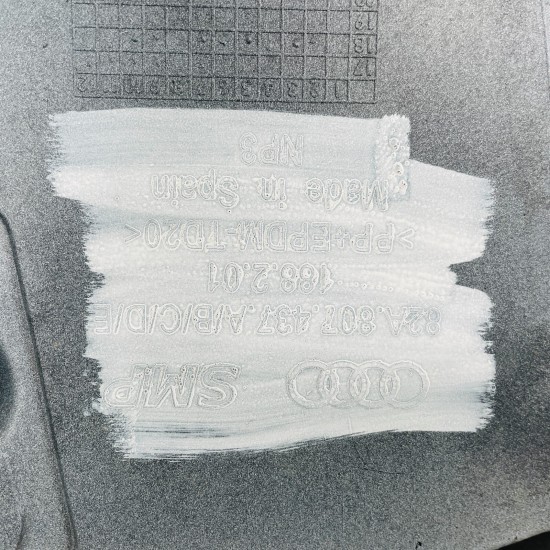 Audi A1 Front Bumper Skin Genuine White Se Basis Face Lift 2019 – 2022 [u11]