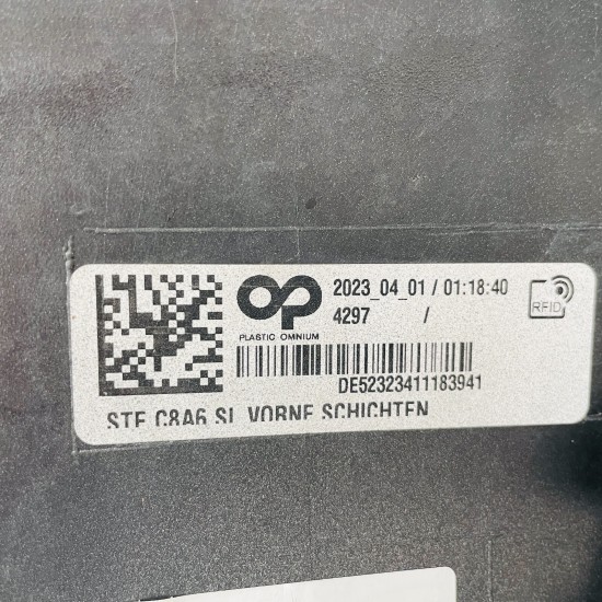 Audi A6 Front Bumper Skin Genuine Grey C8 S Line Avant Saloon 2018 - 2024 [aj21]