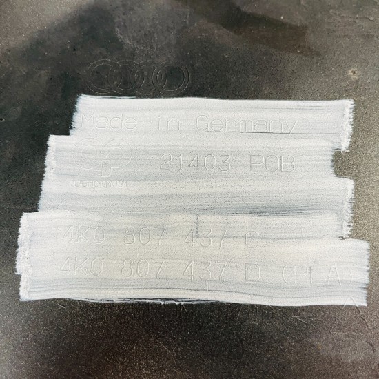 Audi A6 Front Bumper Skin Genuine Grey C8 S Line Avant Saloon 2018 - 2024 [aj21]