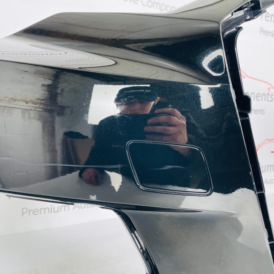 Audi A6 Front Bumper C8 Se Sport Genuine Black 4k0807437 / 2018 - 2024 [ar28]