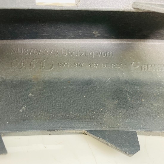 Audi A3 Front Bumper Se Genuine Grey Hatchback 8v3807437 / 2012 - 2016 [ar34]