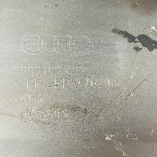 Audi Tt Front Bumper Genuine Black Mk3 Sport 2014 - 2019 [am19]