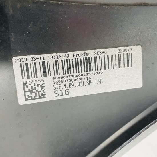 Audi A5 B9 Front Bumper Skin Genuine Black Se Coupe 2016 - 2020 [a115]