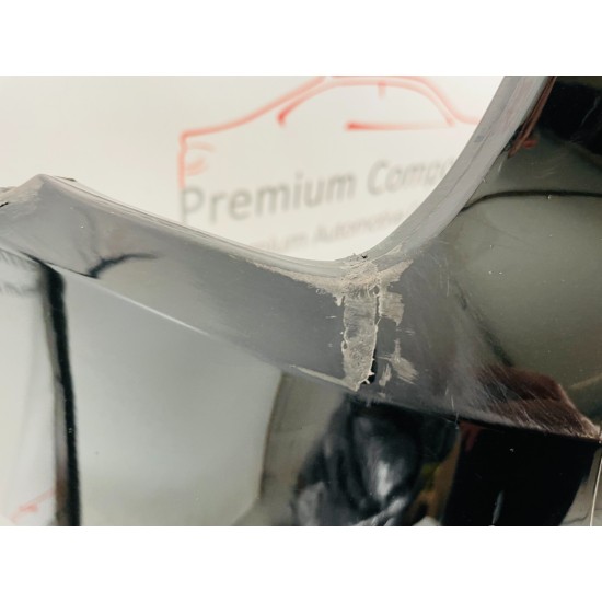 Audi Q8 E Tron Front Bumper Skin Genuine Black 2019 - 2023 [c18]