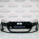 Audi E-tron Gt Rs Front Bumper Skin Genuine Black 2019 - 2024 [an12]