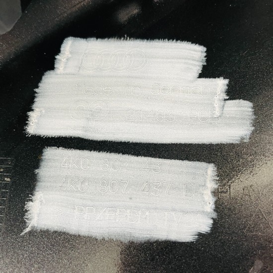 Audi A6 Front Bumper Skin Genuine Grey C8 S Line Avant Saloon 2018 - 2024 [an7]