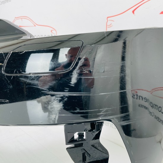 Audi A6 Front Bumper Genuine Black C8 Se Sport Avant Saloon 2018 - 2024 [ao18]