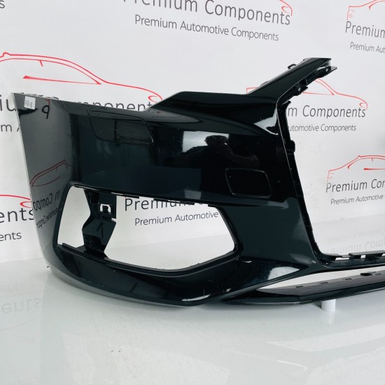 Audi A6 Front Bumper Genuine Black C8 Se Sport Avant Saloon 2018 - 2024 [ao18]